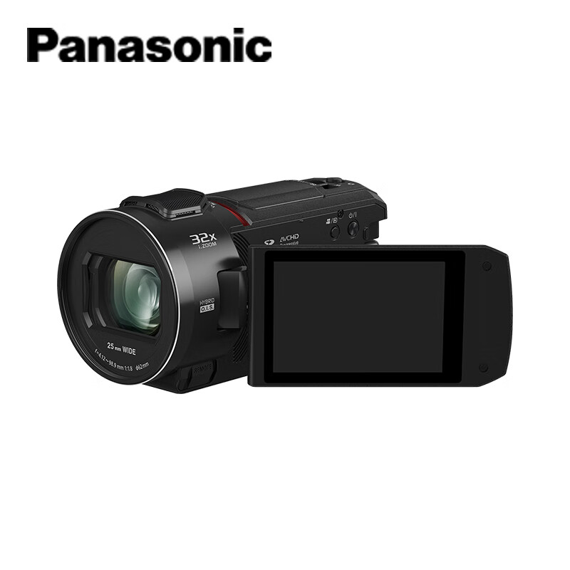 Panasonic (Made in China) HC-VX3GK lightweight 4K camera 24X optical change/F1.8 maximum aperture/five-axis anti-shake/TYPE-C power supply