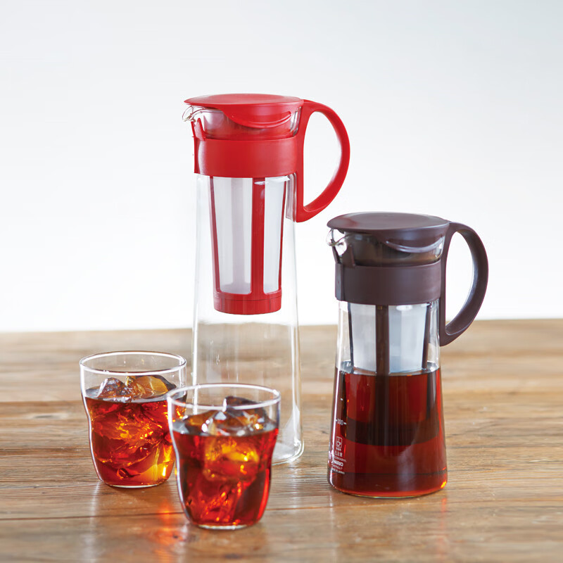 HARIO cold brew coffee pot cold brew coffee pot with filter glass ice coffee pot black 1000ml