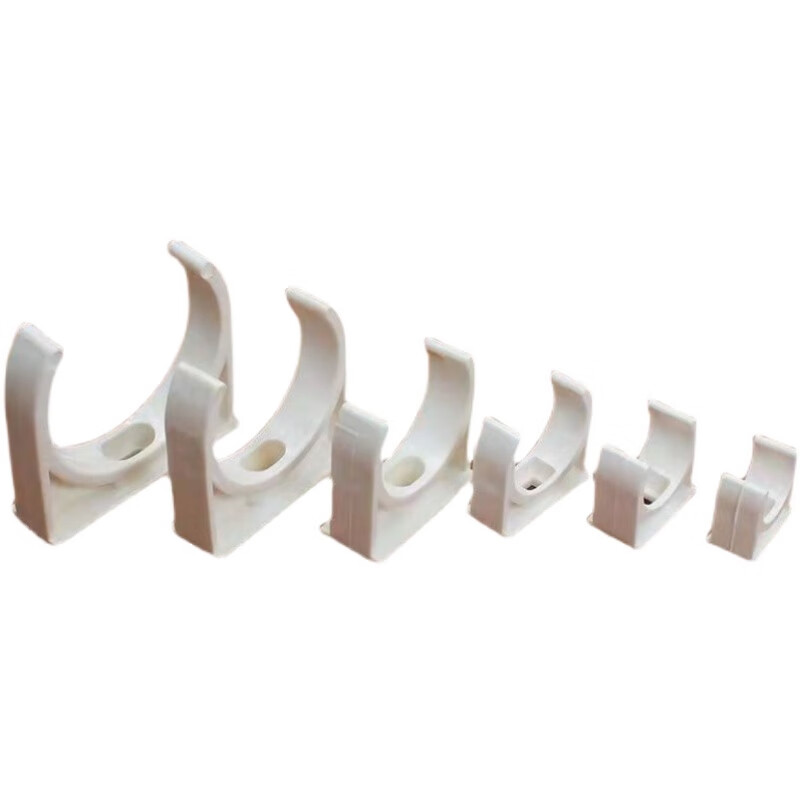 Shanhe Industrial Products U-shaped pipe clamp PVC pipe clamp water supply pipe U-shaped clamp 20MM (50 pieces)