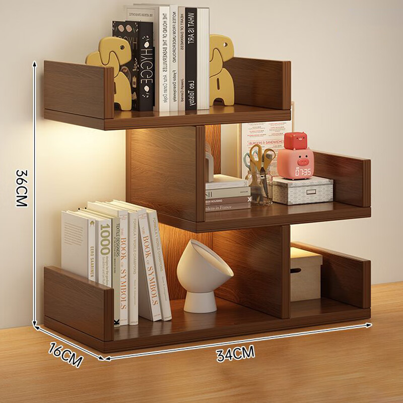 Jin Riman multi-layer storage rack display rack toy figure multi-functional storage rack desktop storage rack Bogu rack water cup holder multi-functional storage rack 34*16*36