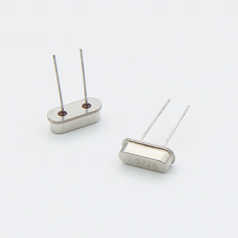 Huijun Quartz Crystal Oscillator Direct Plug Two Pins HC-49S Passive Clock Crystal 3.579545MHz-40MHz 8MHz Direct Plug Two Pins (10 pcs)