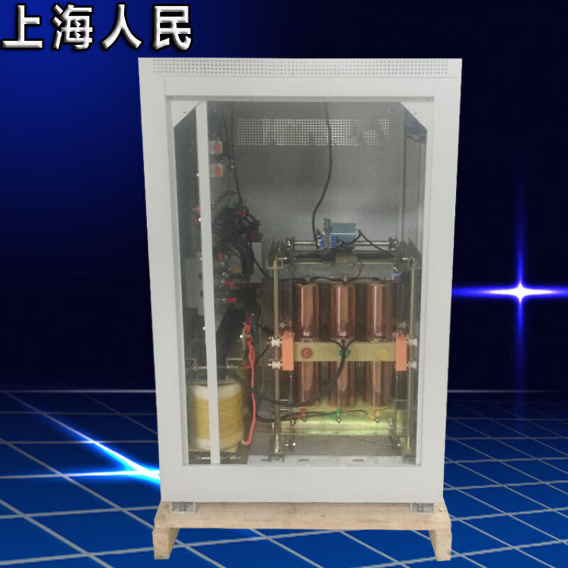 MESTEK three-phase high-power voltage regulator SBW-100kw fully automatic compensated voltage stabilized power supply 380v voltage regulator