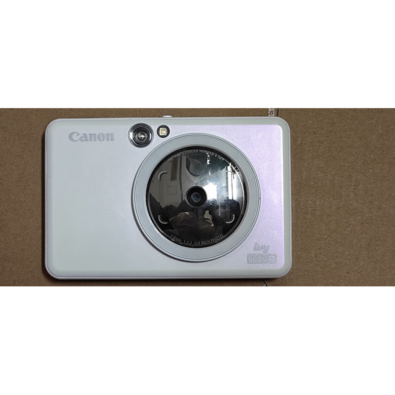 Polaroid ZV-123 second-hand Polaroid camera blue official standard one printer 5 photo paper data cable