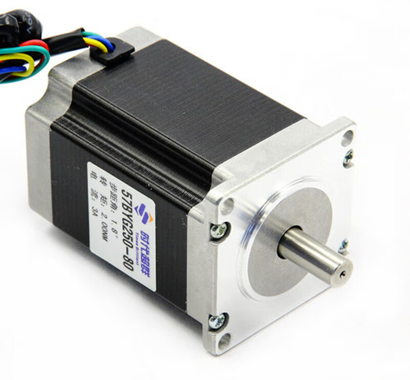 Yue Changsheng 57HBP80AL4-TFA stepper motor 2 NM 3A can be used as a double-axis 57BYG250-80 mask machine in stock 57 stepper motor body length 112