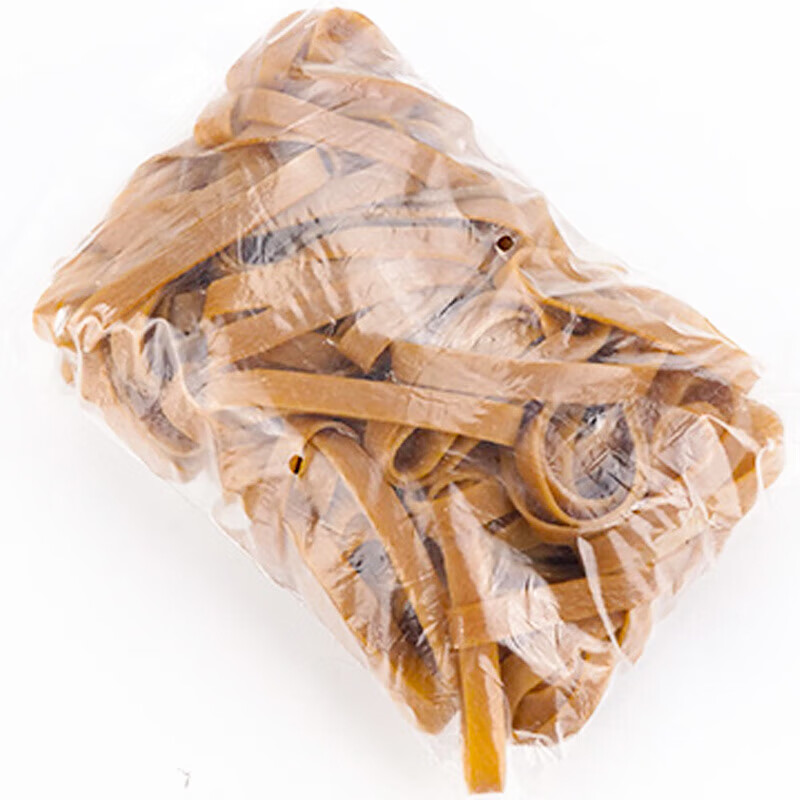 Jinguluo KBT-64 bold and widened rubber band, bundled sealing and anti-leakage rubber ring, inner diameter 6CM, width 10MM, folded volume 9.5CM (1 catties package)