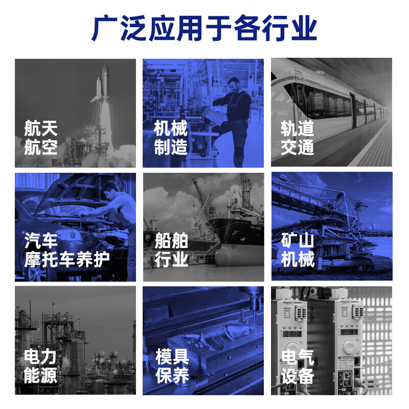 WD-40 multi-purpose rust remover 500ml Metal machinery eliminates abnormal noise and loosening of bolts and anti-rust lubricant WD-40 multi-purpose rust remover lubricant 500ml