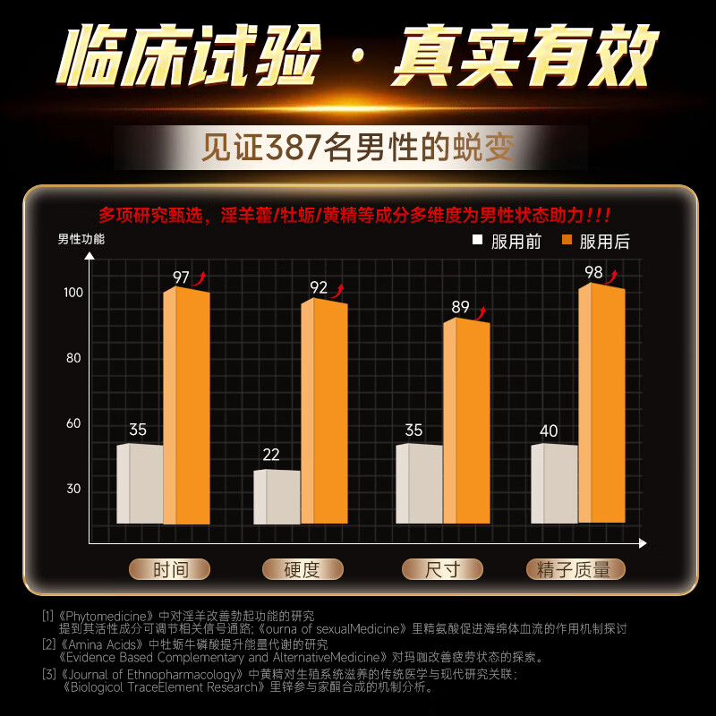 Yefe imported from the United States Polygonatum, sea cucumber, maca tablets, epimedium, men's kidney health care, aphrodisiac, delayed and long-lasting impotence, premature ejaculation, 3 bottles, self-confidence, long-lasting, no ejaculation, kidney deficiency, kidney deficiency, sperm production, kidney replenishing, men's qi and blood secondary increase, thickening, hardening, long-lasting no ejaculation