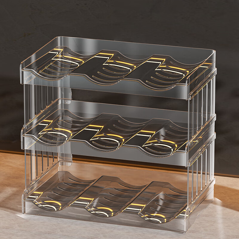 Added cup storage rack desktop water cup teacup thermos cup storage rack large capacity sideboard storage rack