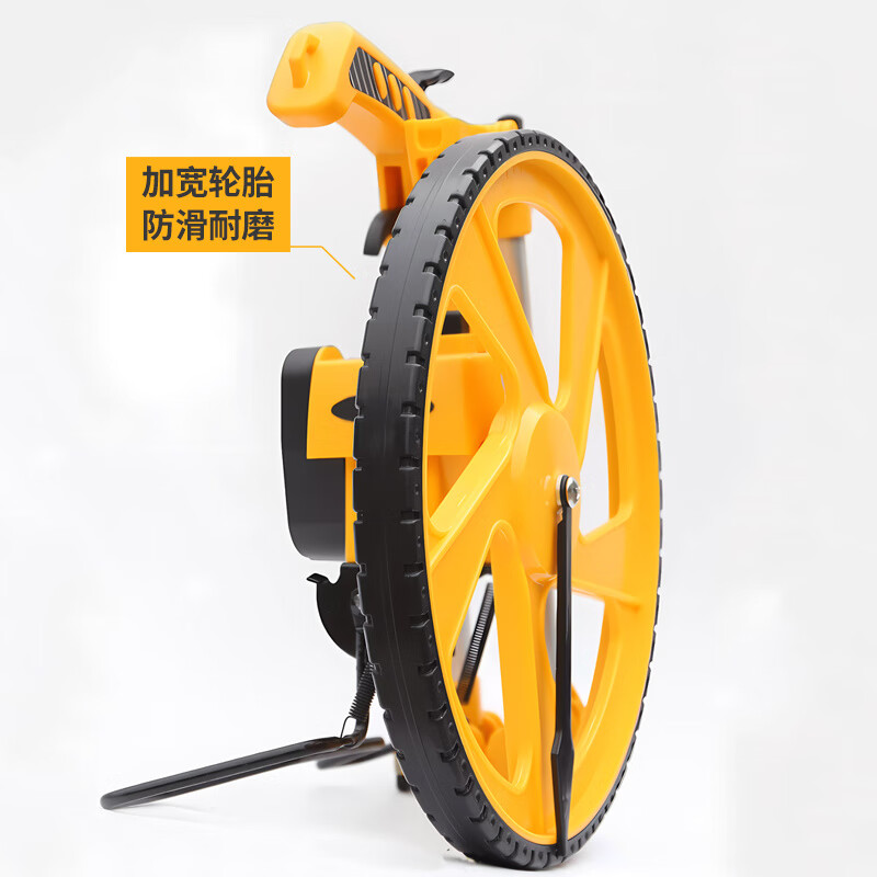 Sundas roller distance meter hand guess wheel caliper rolling push rule mechanical wheel measuring ruler roller measuring wheel distance upgraded anti-skid tire mechanical watch large wheel + tape measure + backpack
