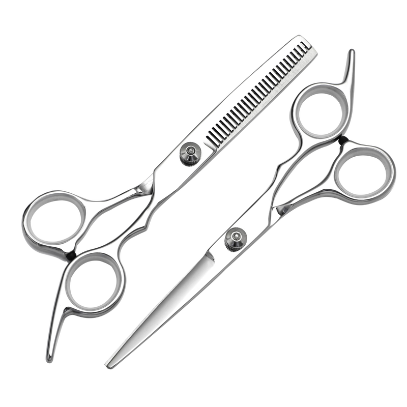 Yi'er barber scissors for cutting hair, hairdressing scissors, thinning tooth scissors, hairdressing tools, full set of home hairdressing special YJ-07T