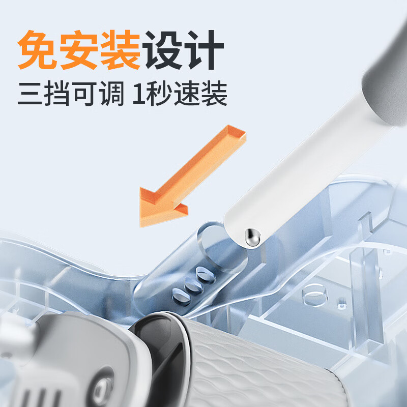 Merrick Abdominal Wheel Automatic Rebound New Abdominal Wheel Fitness Equipment Home Abdominal Muscle Trainer Abdominal Wheel Abdominal Wheel Special Pad Combination Intelligent Digital Display Abdominal Wheel_Grey + Abdominal Wheel Special