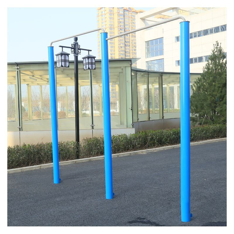 BEYZK adult single and parallel bars, high and low bars, outdoor outdoor school home community square fitness equipment path horizontal bar outdoor N033 horizontal bar (4 inches))