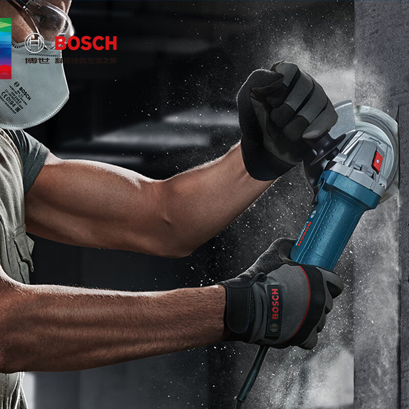 Bosch (BOSCH) angle grinder GWS900-100/125S industrial polisher high-power handheld metal polishing and cutting machine 900-100 standard _100MM high power