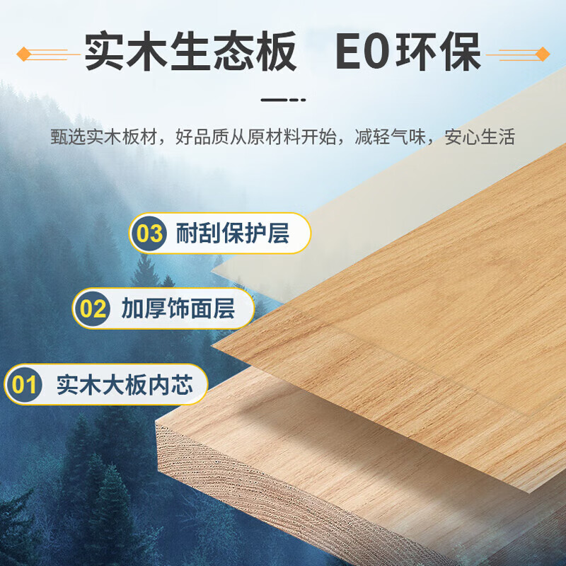 Qiuqi solid wood sideboard integrated wall-mounted antique style living room wine cabinet tea cabinet multi-functional kitchen storage cabinet solid wood ecological board walnut color glass door 180cm