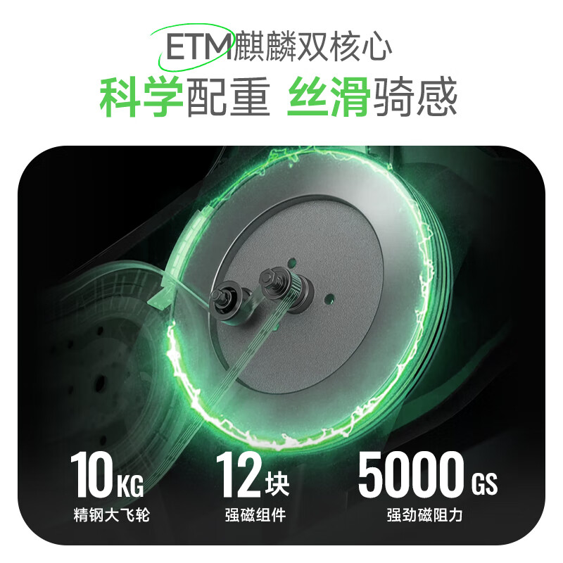 YPOO spinning bicycle home smart self-generating fitness equipment indoor bicycle Phantom ONE