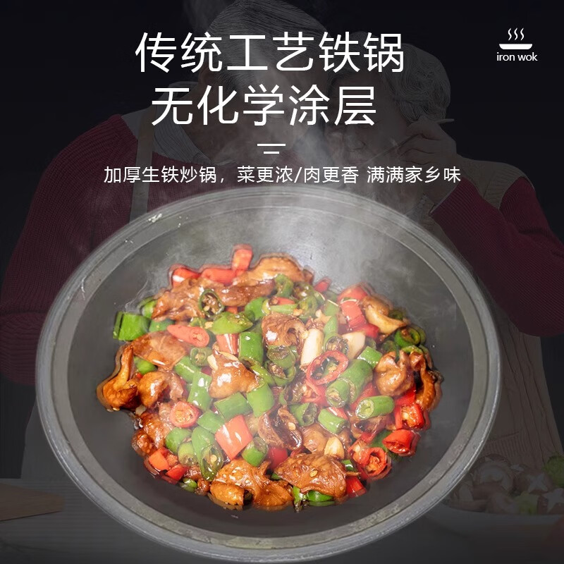 Chaiyi's new high-end firewood stove for rural households, wood-burning, smokeless marble slate double stove, large pot, Northeastern iron pot for stew, villa self-built house, farmhouse stove, stove, stove, gray slate 64+52cm double pot + 25cm warm water pot + sink