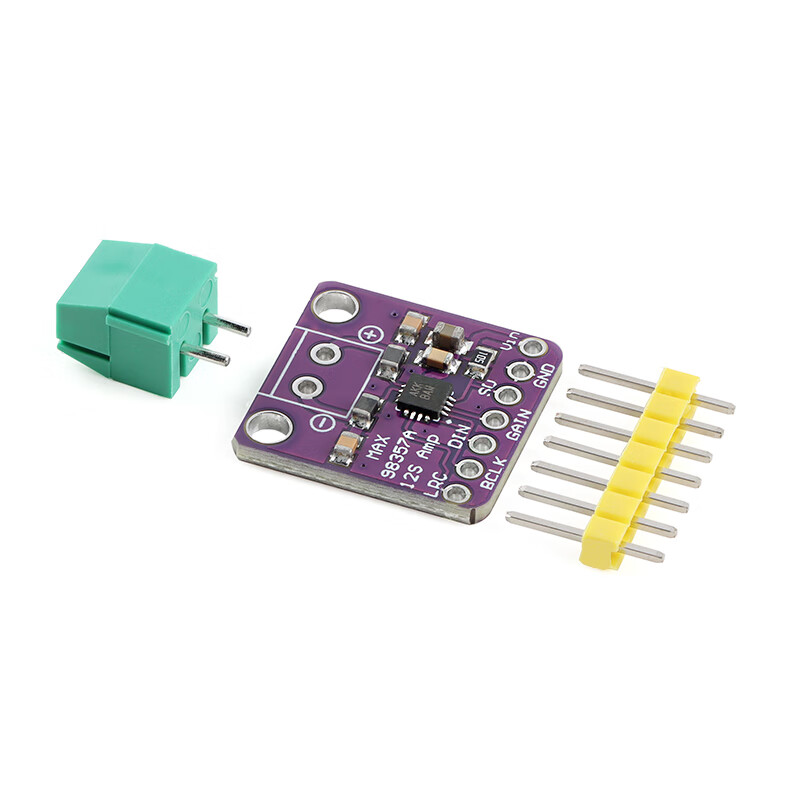 MAX98357AETE I2S audio amplifier module Class D audio power amplifier TQFN-16/BGA-9 MAX98357 module_soldering No specifications