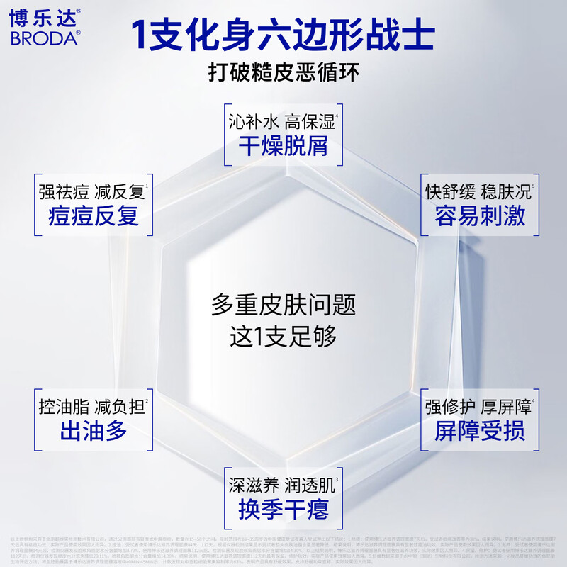 Boleda salicylic acid removes acne, removes blackheads, removes closed acne, nourishes and repairs, non-fruit acid oil control mask 35g