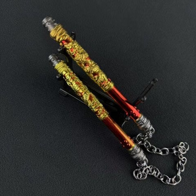 OSKV Freddy Tail Thorn Toy Peace Elite Subway Escape Figure Surnan Star Game Peripheral Weapons and Props Shenlong Nunchuk/Total Length 45cm