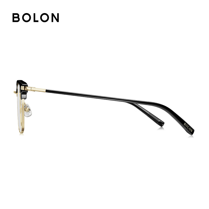 BOLON Tyrannosaurus glasses classic best-seller myopia glasses frame light business eyebrow frame optical glasses men and women BJ6105 classic style/14.2g BJ6105B12 single frame