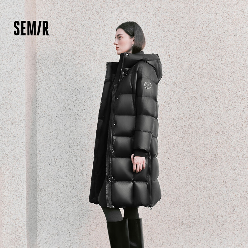 Same style as Semir shopping mall | XCNSPACE aerospace cooperation series down jacket for women 2025 goose down jacket 101725113005