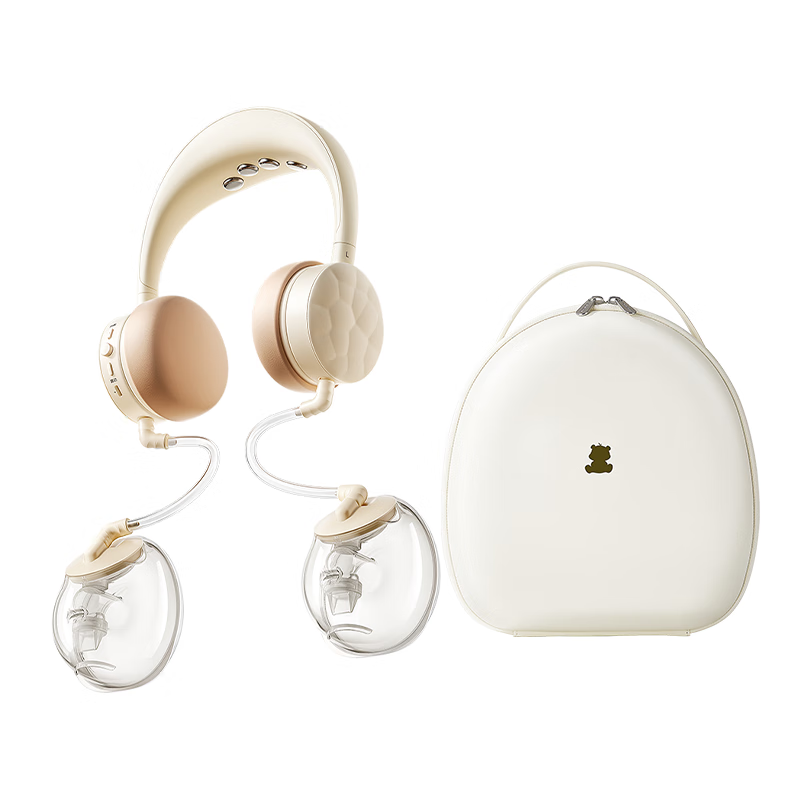 Little White Bear SnowBear breast pump hands-free electric massage bilateral 3058IIPro + chilled storage bag 8861 breast milk combination