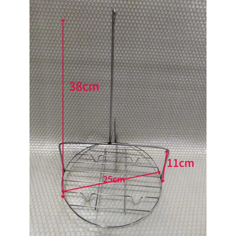 GJXBP Taiwan Bucket Chicken Oven Grilled Chicken Rack Bucket Chicken Grilled Chicken Rack Steel Pipe Chicken Plate Building Chicken Rack Dancing Chicken Rack Hanging Roast Chicken Rack