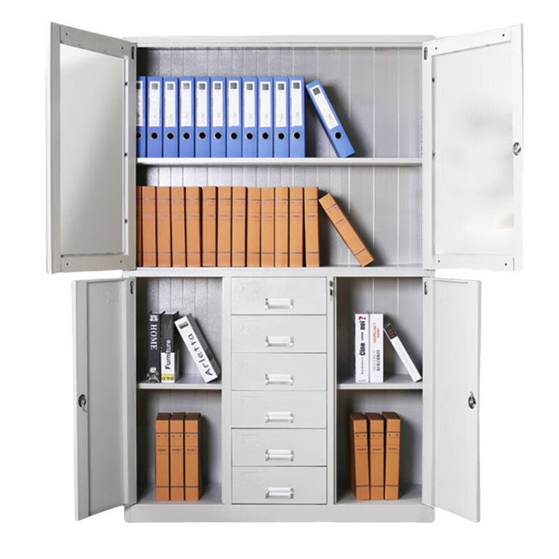 Yishidai four-door file cabinet information cabinet metal cabinet YSDWJG-051 pieces