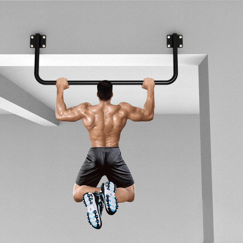 Chaosihui Suspended Beam Horizontal Bar Indoor Pull-Up Home Perforated Wall Side Beam Upper Wall Horizontal Bar Sandbag Rack Fitness Equipment Customized Contact Customer Service
