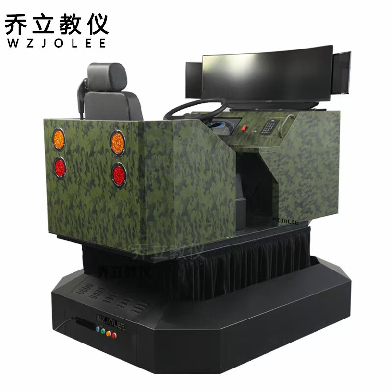 WZJOLEE dynamic driving simulator 49-inch curved screen VR safe driving special situation handling training platform dynamic three-screen VR