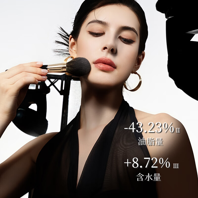 OFFICE Light Translucent Powder Loose Powder Crystal Translucent Magnesium Essence Oil Controlling Makeup Powder Fine and Long-lasting Matte Matte New Year's Gift Essence Powder SP01 Filter Purple 3g