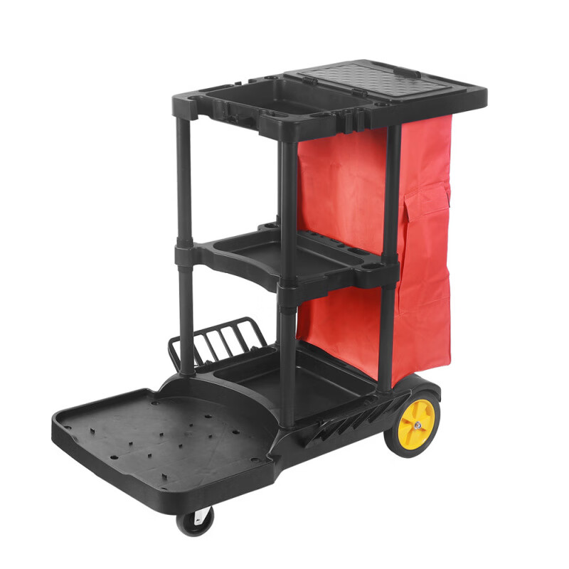 Multifunctional trolley cleaning cart cleaning cart tool cart linen cart hotel room hotel property special cleaning water squeezer head