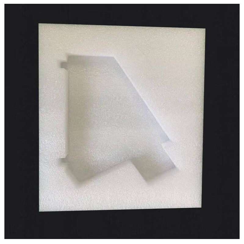 Customized epe pearl cotton high-density foam board packaging customized shock-proof and shatter-proof packing padding black red white 50cm*50cm default white black red remarks 3 pieces 5 mm