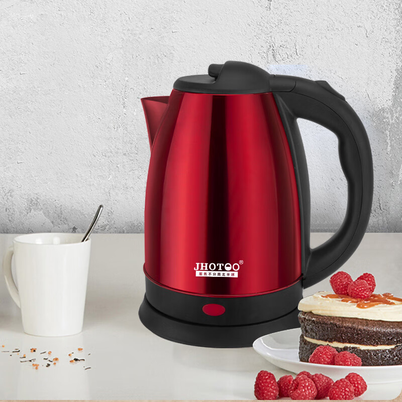 Fat Donglai German imported high-quality stainless steel electric kettle household fully automatic thermal insulation integrated kettle 2L student dormitory stainless steel single layer 2L