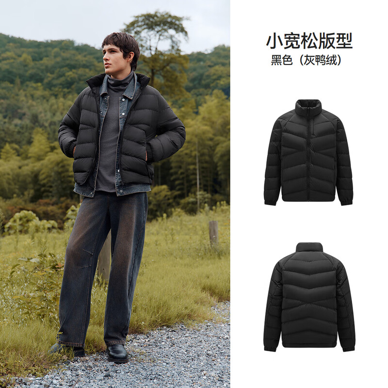 Semir down jacket men's three-proof jacket lightweight thin down liner stand collar top 25 winter warmth 109725113122