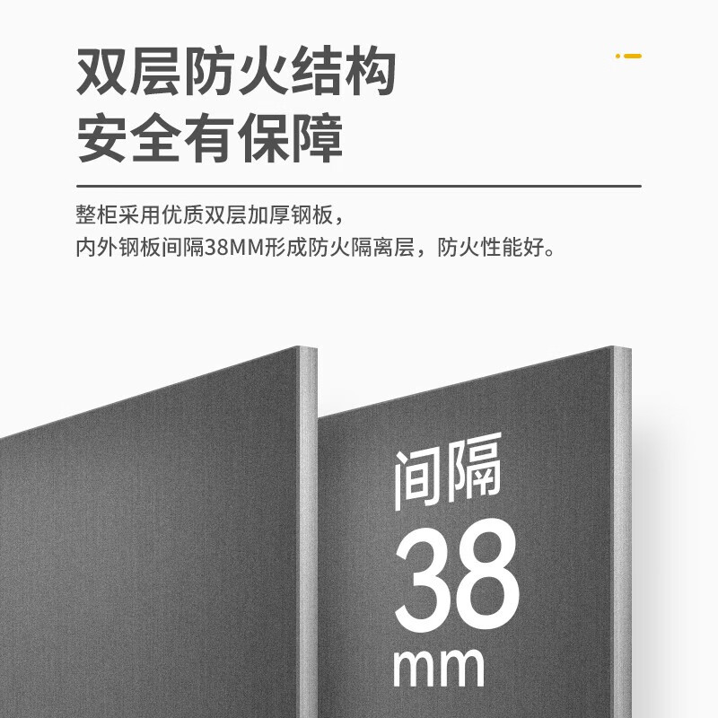 Baigang all-steel explosion-proof cabinet chemical safety cabinet flammable and explosive hazardous chemicals storage cabinet 90 gallon red thickened version