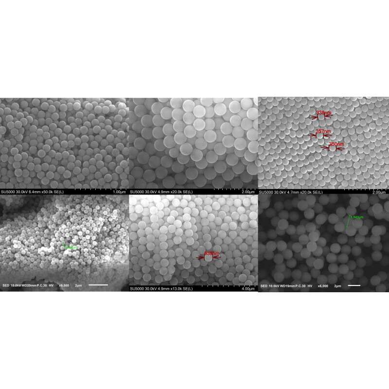Monodisperse polystyrene nanospheres PS microspheres microplastics/photonic crystals/300 nanometers 10 ml solid content 2.5% (25 mg