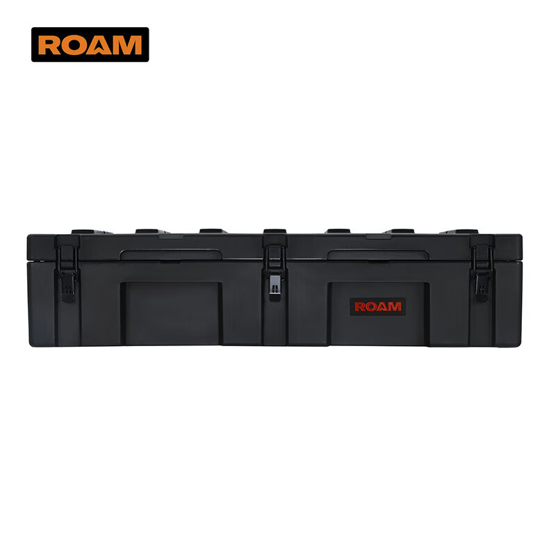 ROAM roof three-proof box 83L rotomolding box outdoor vehicle storage box rescue tool box equipment equipment box 122 black password lock