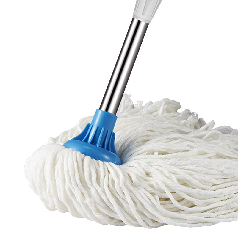 Hasdick absorbent mop with retractable pole for cleaning and suction floor mop, ultra-fine cotton yarn and thread, twisted mop mop gnjz-1288 mop head