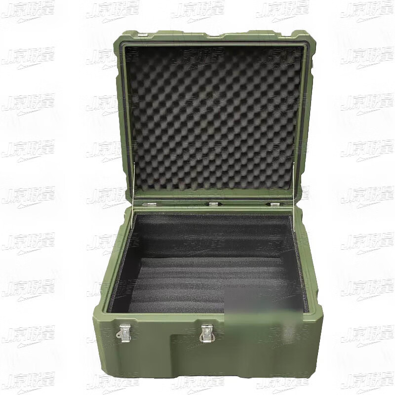 Jingliancheng rotational molding box 650*620*420mm with pull rod rotational molding box storage box combat preparation box equipment box