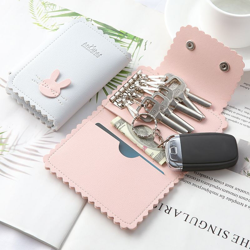 Ye Yu Key Bag Men's and Women's Key Bag Universal Car Large Capacity Multi-Function Key Chain Storage Bag Simple and Compact Home Modern Girl