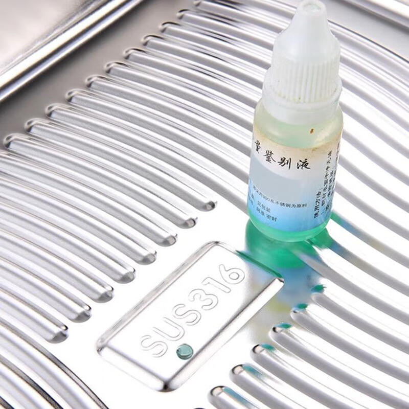 Yong Huan German stainless steel food grade dumpling storage box multi-layer wonton dumpling holder for refrigerator tray cold 1 piece 316 grade stainless steel 32 * 23 * 5.5cm