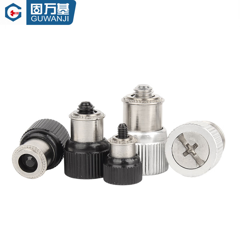 GUWANJI captive screws PF11-M3M4M5M6 spring riveting bolts panel cabinet combination screws riveting screws silver inch PF11-632-0 (5 pieces)