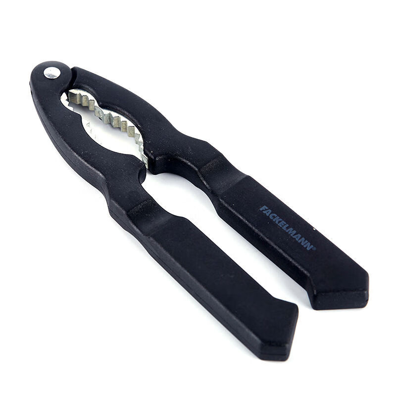 Fackelmann Fackelmann wooden handle aluminum alloy multi-functional funnel-shaped nut walnut clip walnut needle hairy crab pliers nut walnut clip