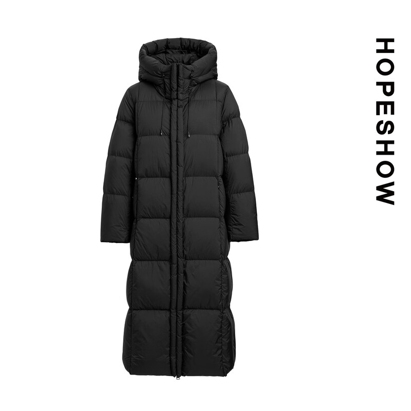 Red sleeve (hopeshow) down jacket 89124420925 Cream pudding XS