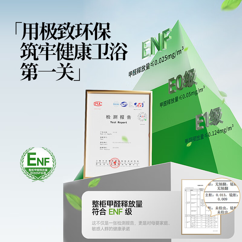 Gujia Home Bathroom Cabinet Antique Ceramic Integrated Basin Washbasin Cabinet Combination Mirror Cabinet Bathroom Cabinet Washbasin G-06753 100cm Beauty Storage + Lighting Defogging