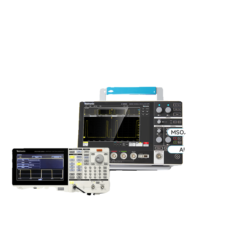 TEKTRONIX Tektronix portable oscilloscope MSO24 2-BW-200 four-channel 200M handheld oscilloscope MSO24 combination package A