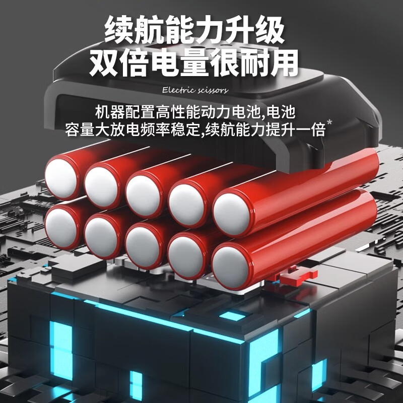 Delixi (DELIXI) electric tree pruning shears, powerful branch shears, lithium electric scissors, special electric shears for fruit trees, Speed Shear King 2.0Ah Brushless Economic Edition 1 Electric