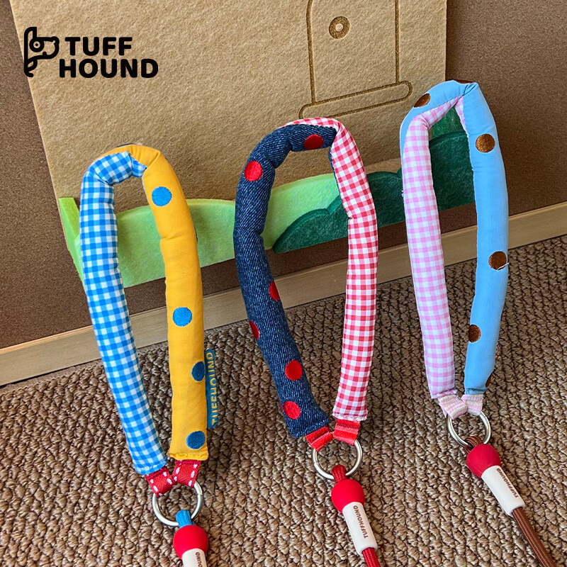 TUFF HOUND it is willing dog leash pet supplies small medium large dog chain dog walking rope retro match