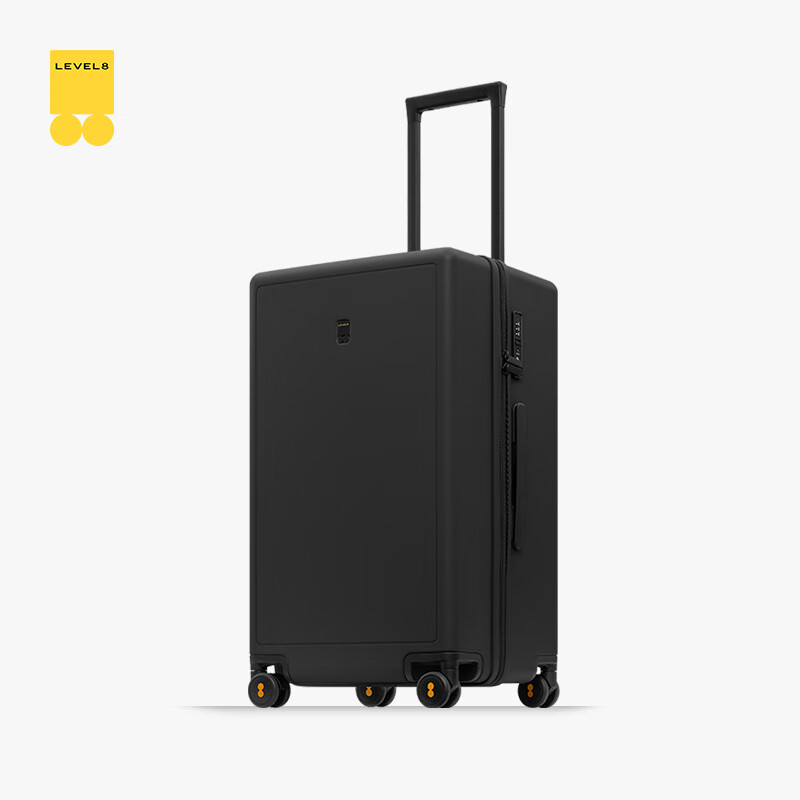 Horizon 8 (LEVEL8) Luggage Password Trolley Case Men's and Women's Large Capacity Universal Wheel Student Suitcase Trunk Series Black